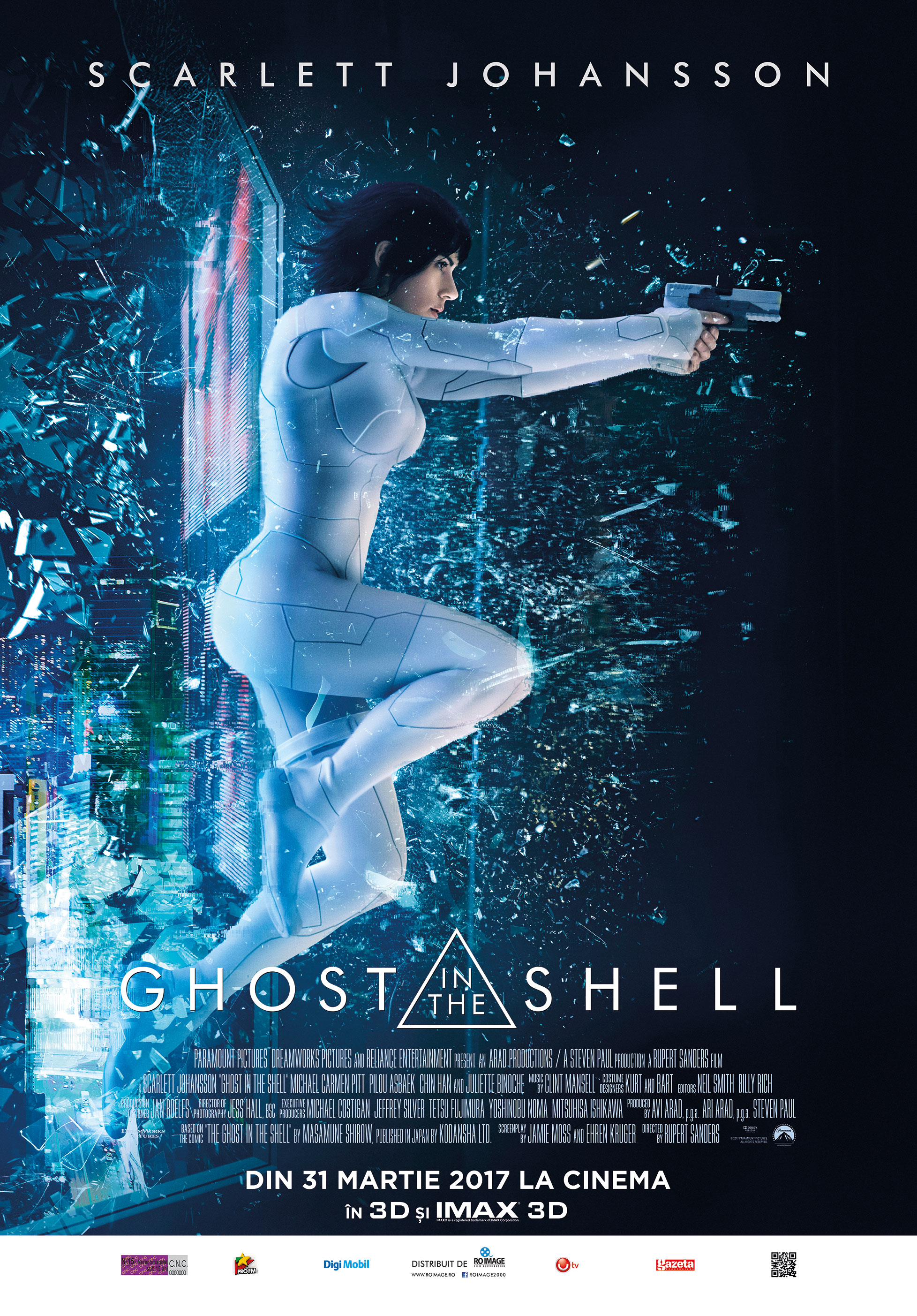 Poster Ghost In The Shell 2017 Poster Spiritul Din Cochilie Poster 1 Din 6 Cinemagiaro