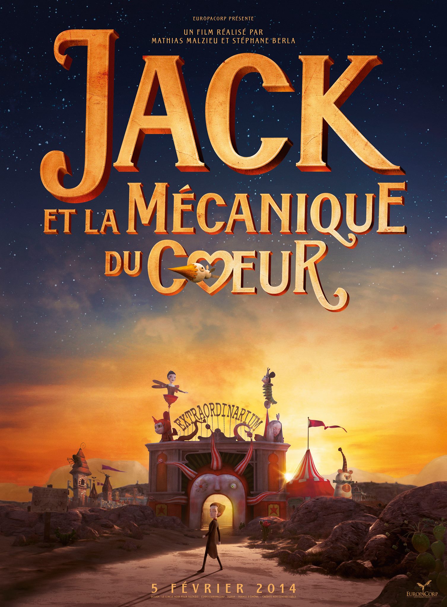 Poster Jack et la mécanique du coeur (2013) - Poster Jack and the