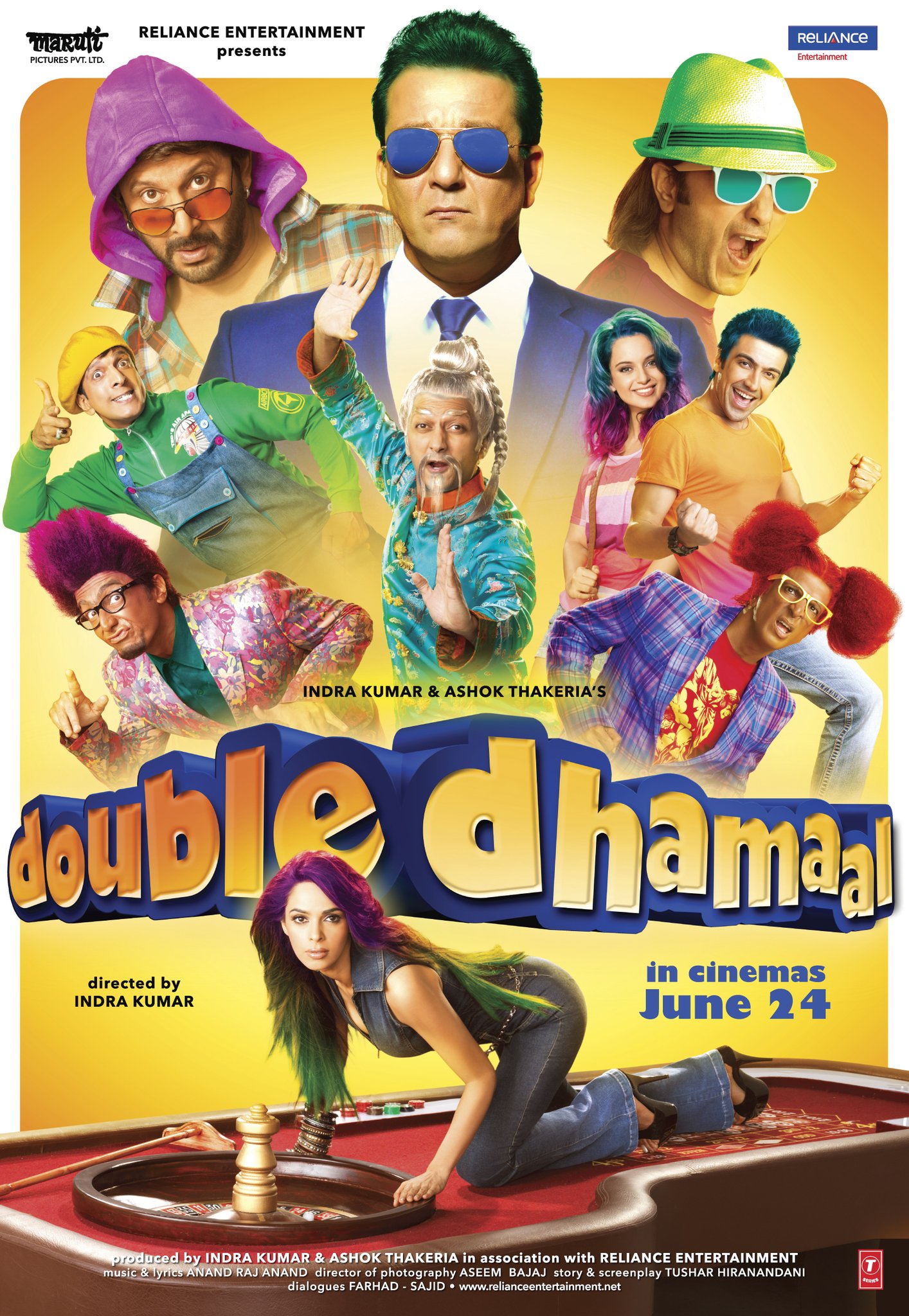 Double Dhamaal - Primul câştigă, ultimul plânge (2011) - Film ...