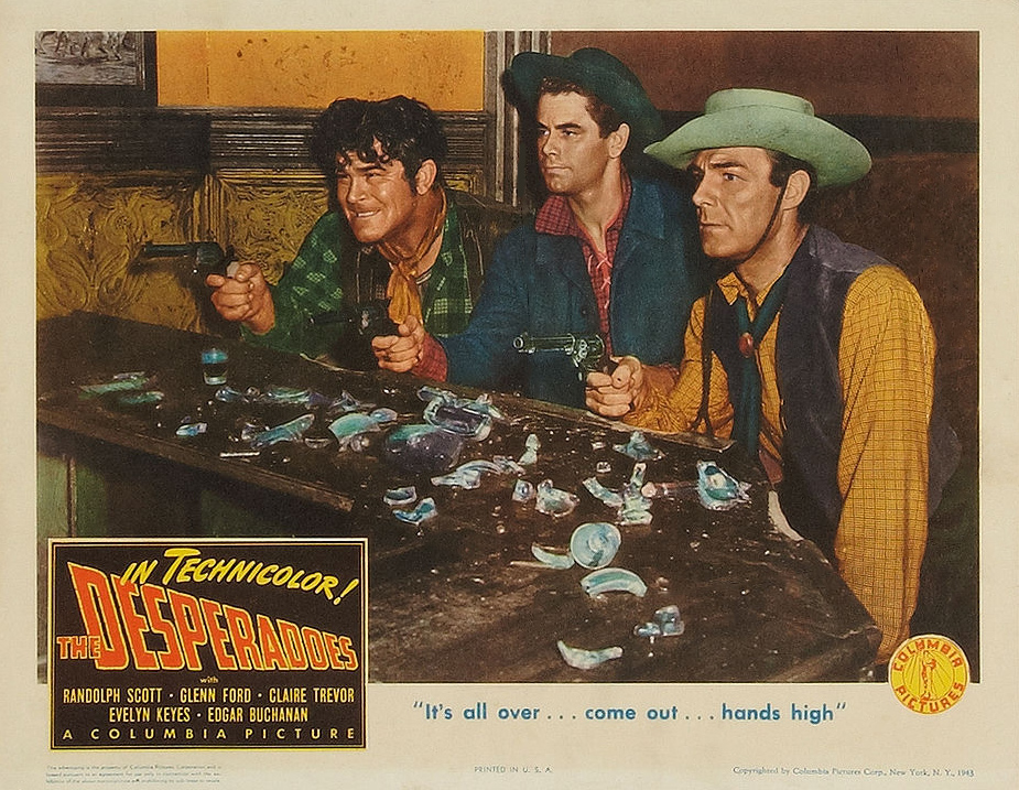 Poster The Desperadoes (1943) - Poster Desperados - Poster 5 din 12 ...