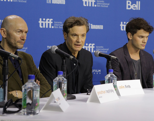 Poze Jonathan Teplitzky, Colin Firth, Jeremy Irvine în  The Railway Man