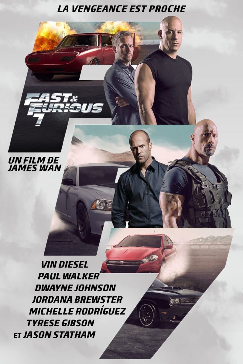 Poster Furious Seven (2015) - Poster Furios și iute 7 - Poster 11 din 