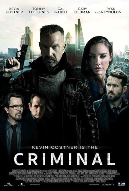 Poster Criminal (2016) - Poster 3 Din 23 - CineMagia.ro