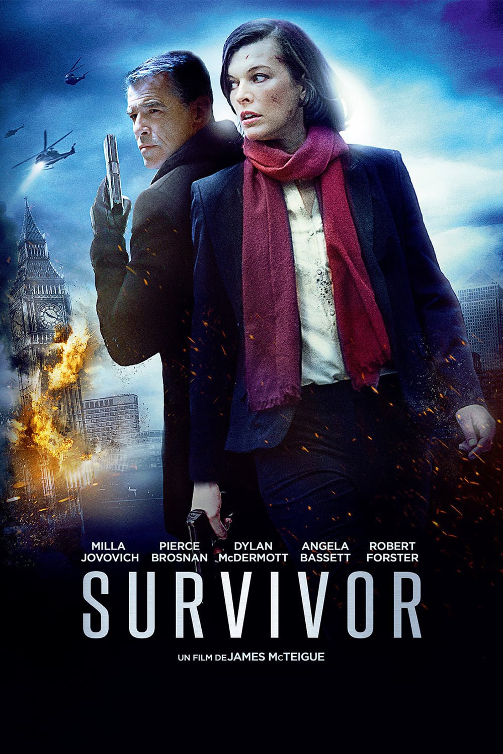 Poster Survivor (2015)  Poster Supraviețuitoarea  Poster 2 din 6
