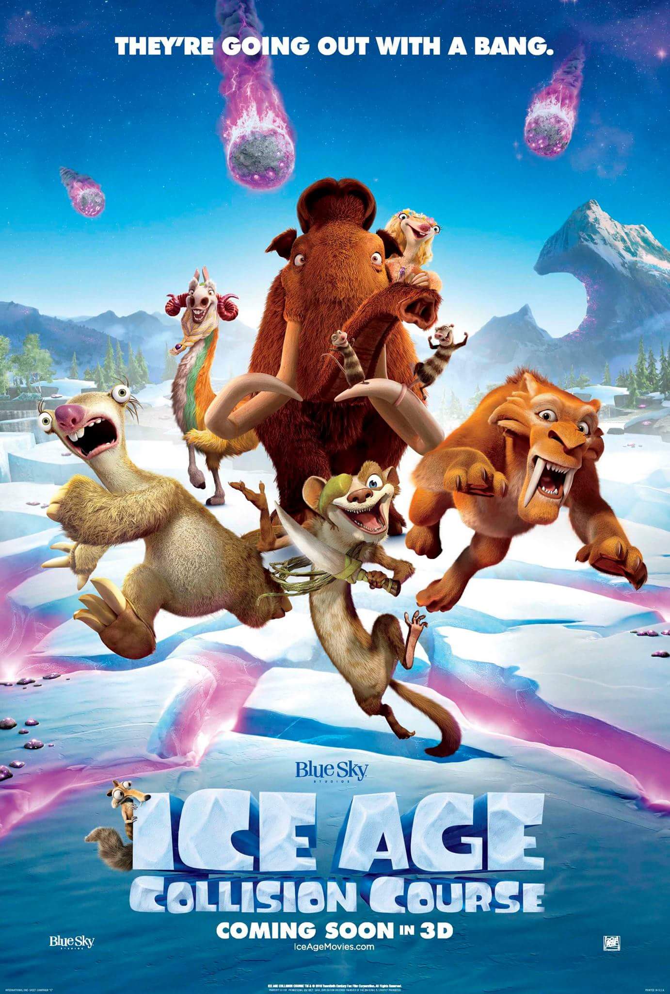 Poster Ice Age Collision Course (2016) Poster Epoca de gheaţă