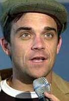 Robbie Williams face film!