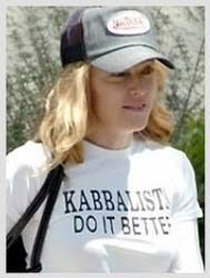 Madonna - face Kabbala in Israel