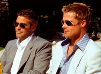 Clooney, Pitt, Maddox si Pax sunt deja in Venetia