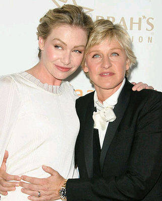 Ellen DeGeneres şi soţia sa, Portia De Rossi