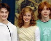 Daniel Radcliffe, Emma Watson şi Rupert Grint