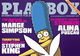 Marge Simpson se dezbracă pentru Playboy