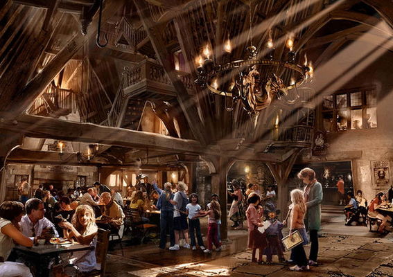 Fascinanta lume a lui Harry Potter într-un parc de distracţii fabulos - GALERIE FOTO