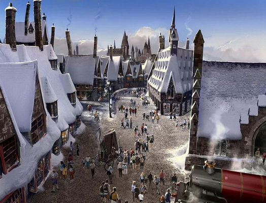 Fascinanta lume a lui Harry Potter într-un parc de distracţii fabulos - GALERIE FOTO