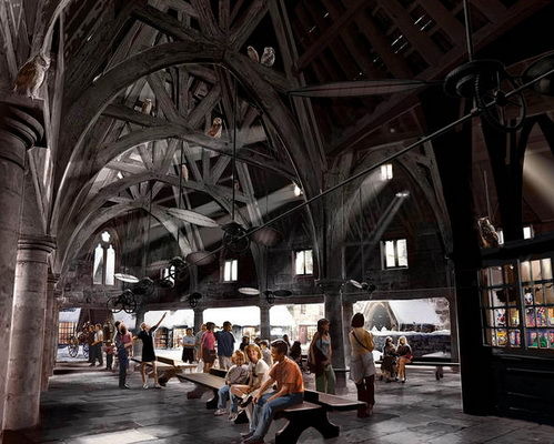 Fascinanta lume a lui Harry Potter într-un parc de distracţii fabulos - GALERIE FOTO