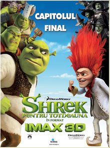 Ultimul capitol din Shrek, din 16 iulie inclusiv la Samsung IMAX