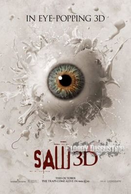 Poster spectaculos al filmului Saw 3D