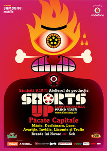 Scurtmetraje despre „Păcate Capitale” la ShortsUP, sâmbătă