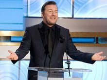 Nici un alt Glob de Aur pentru Ricky Gervais!