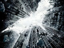 Primul poster al lui The Dark Knight Rises aduce dezastrul în Gotham City