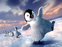 Happy Feet 2 dansează periculos în noul poster al filmului
