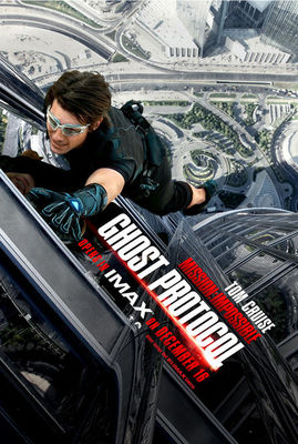 Tom Cruise este la înălțime în noul poster al lui Mission: Impossible - Ghost Protocol