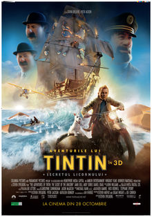 Despre Tintin, varianta Steven Spielberg şi Peter Jackson