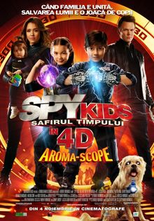 Spy Kids, cu tehnologia 4D Aromascope, la cinema