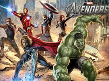 Poster 3D pentru The Avengers!