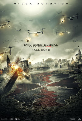 Primul teaser-poster pentru Resident Evil: Retribution