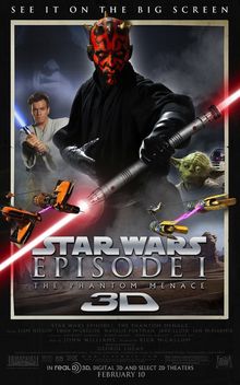 Star Wars Episodul I - Ameninţarea fantomei, în 3D, la cinema