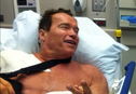 Articol Arnold Schwarzenegger, spitalizat după filmările la Expendables 2