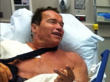 Arnold Schwarzenegger, spitalizat după filmările la Expendables 2
