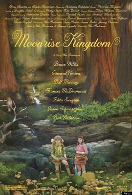 Poster de basm  pentru noul film al lui Wes Anderson, Moonrise Kingdom