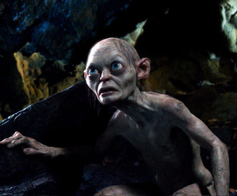 Gollum, în noi fotografii din The Hobbit: An Unexpected Journey