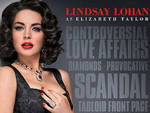 Lindsay Lohan o readuce la viaţă pe Elizabeth Taylor în primul poster al lui Liz and Dick