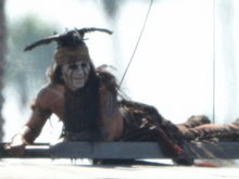 Johnny Depp, în costumaţie completă pentru The Lone Ranger