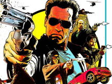 Poster spectaculos pentru The Last Stand, filmul lui Arnold Schwarzenegger