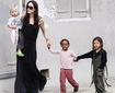 Pax şi Zahara, alături de Angelina Jolie în Maleficent