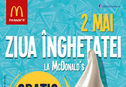 Articol ℗ Sărbătorește pe 2 mai Ziua Înghețatei la McDonald’s