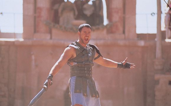Russell Crowe în Gladiator