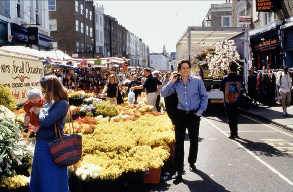 Hugh Grant în Notting Hill