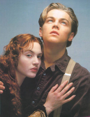 Kate Winslet, Leonardo DiCaprio în Titanic