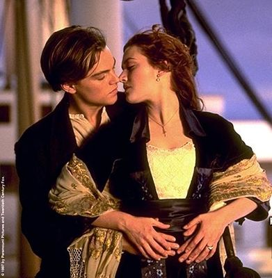 Kate Winslet, Leonardo DiCaprio în Titanic