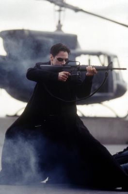 Keanu Reeves în The Matrix