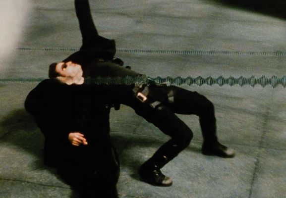 Keanu Reeves în The Matrix
