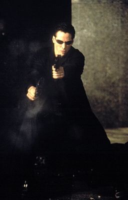 Keanu Reeves în The Matrix