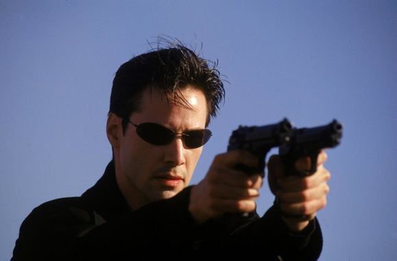 Keanu Reeves în The Matrix
