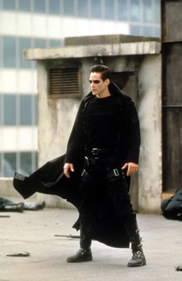 Keanu Reeves în The Matrix