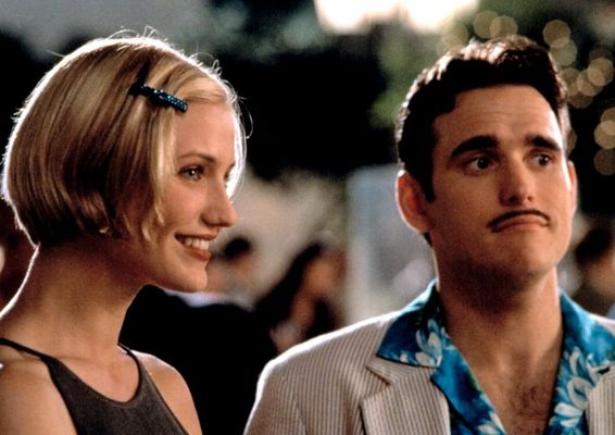 Cameron Diaz, Matt Dillon în There's Something About Mary