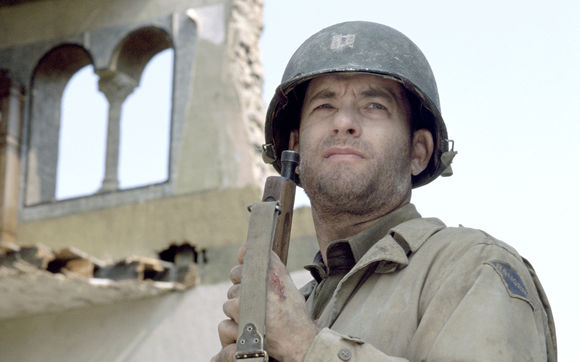 Tom Hanks în Saving Private Ryan